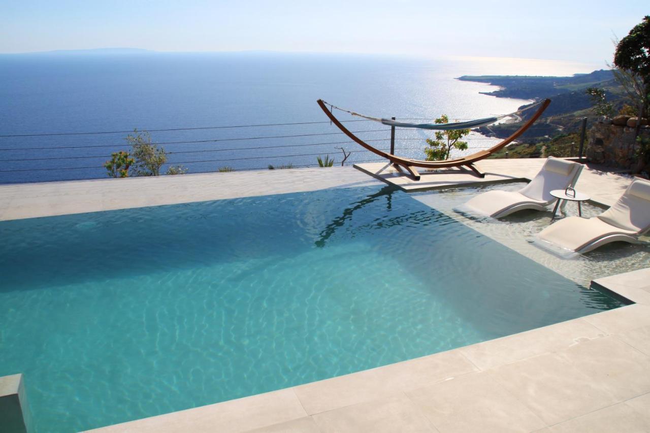Anemos Luxury Villas Rodakino Eksteriør bilde